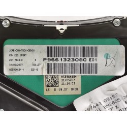 Recambio de cuadro instrumentos para peugeot 307 cc (s2) básico referencia OEM IAM P9661323080  