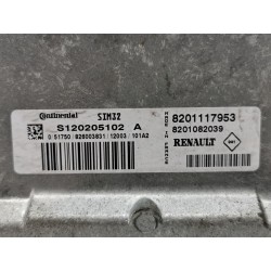 Recambio de centralita motor uce para dacia sandero básico referencia OEM IAM 8201117953 S120205102A 8201082039