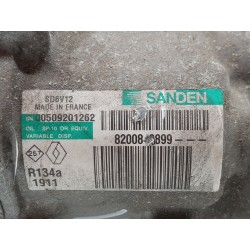Recambio de compresor aire acondicionado para dacia sandero básico referencia OEM IAM   