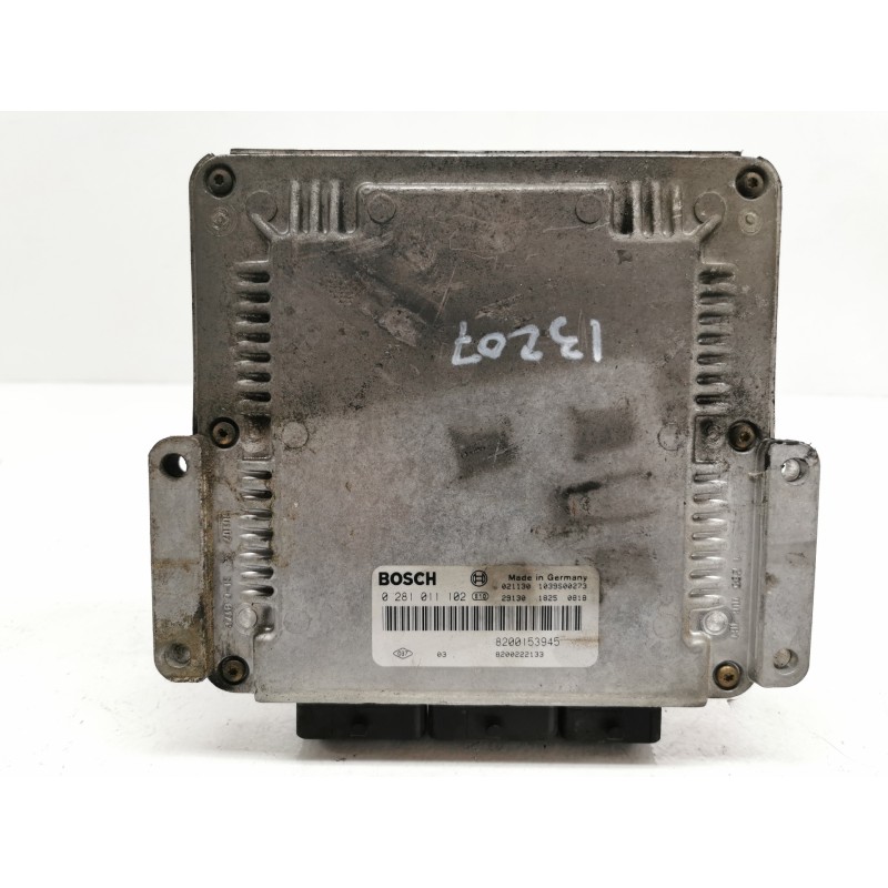 Recambio de centralita motor uce para renault scenic (ja..) 1.9 dci authentique referencia OEM IAM 8200153945 0281011102 8200222