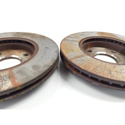 Recambio de disco freno delantero para ford fiesta (cbk) ambiente referencia OEM IAM   