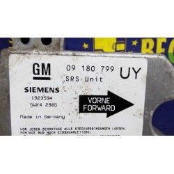 Recambio de centralita airbag para opel astra g berlina comfort referencia OEM IAM 09180799 1923594 5WK42905