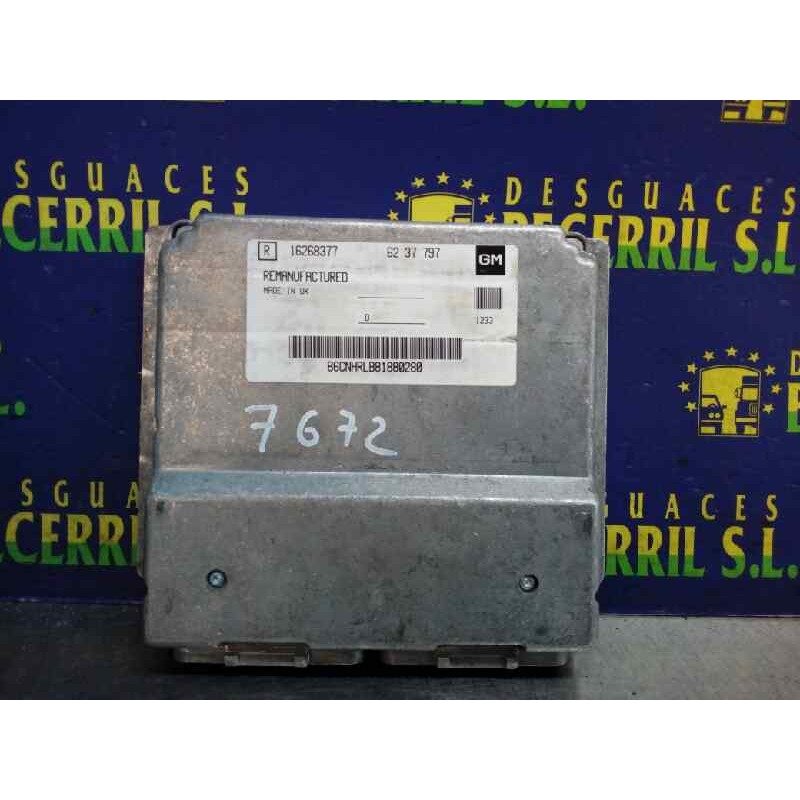 Recambio de centralita motor uce para opel astra g berlina club referencia OEM IAM 6237797 16268377 Recambio de centralita motor uce para opel astra g berlina club referencia OEM IAM 6237797 16268377