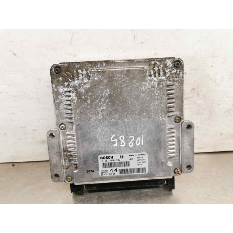 Recambio de centralita motor uce para peugeot 206 berlina xt referencia OEM IAM 9641606980 0281010500 
