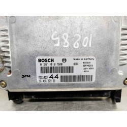 Recambio de centralita motor uce para peugeot 206 berlina xt referencia OEM IAM 9641606980 0281010500 