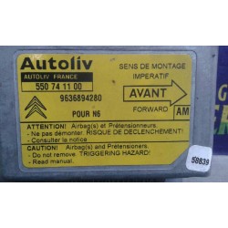 Recambio de centralita airbag para citroen xsara berlina 1.9td tonic referencia OEM IAM 9636894280 550741100 