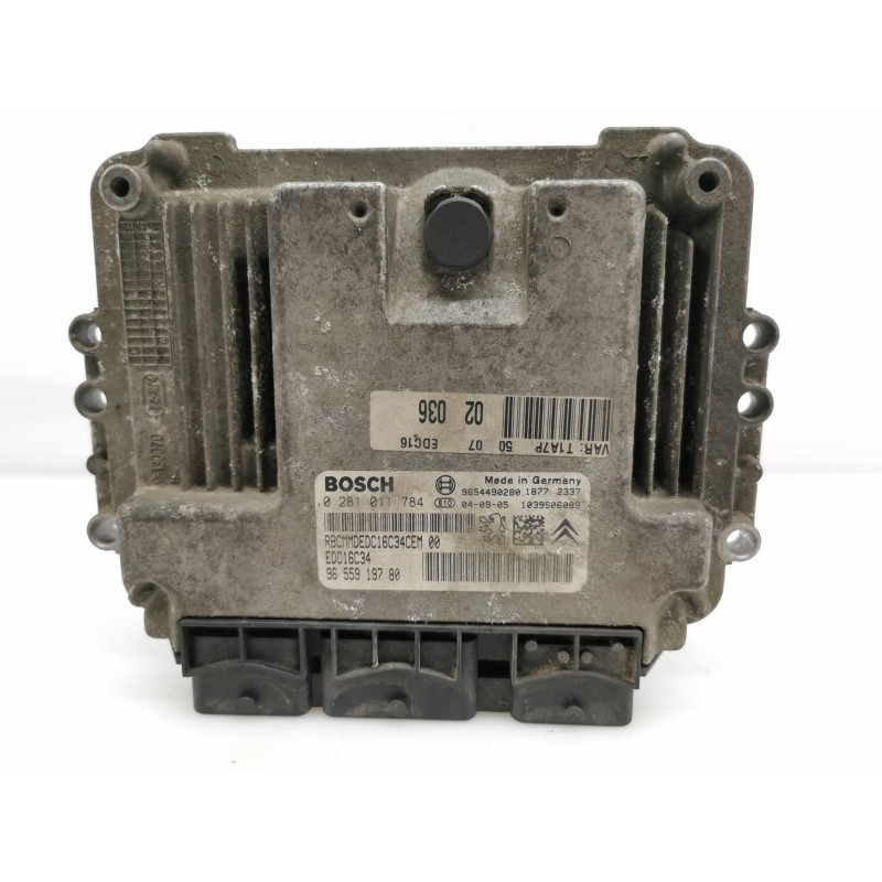 Recambio de centralita motor uce para peugeot 206 berlina x-line referencia OEM IAM 9655919780 0281011784 