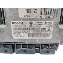 Recambio de centralita motor uce para peugeot 206 berlina x-line referencia OEM IAM 9655919780 0281011784 
