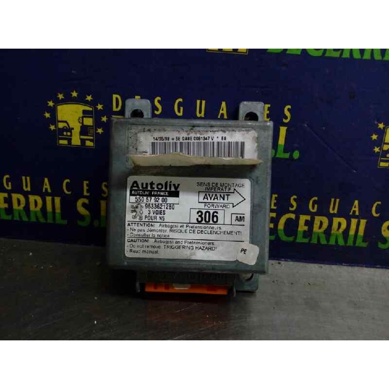 Recambio de centralita airbag para peugeot 306 berlina 3/4/5 puertas (s2) xs referencia OEM IAM 9633621280 550579200 