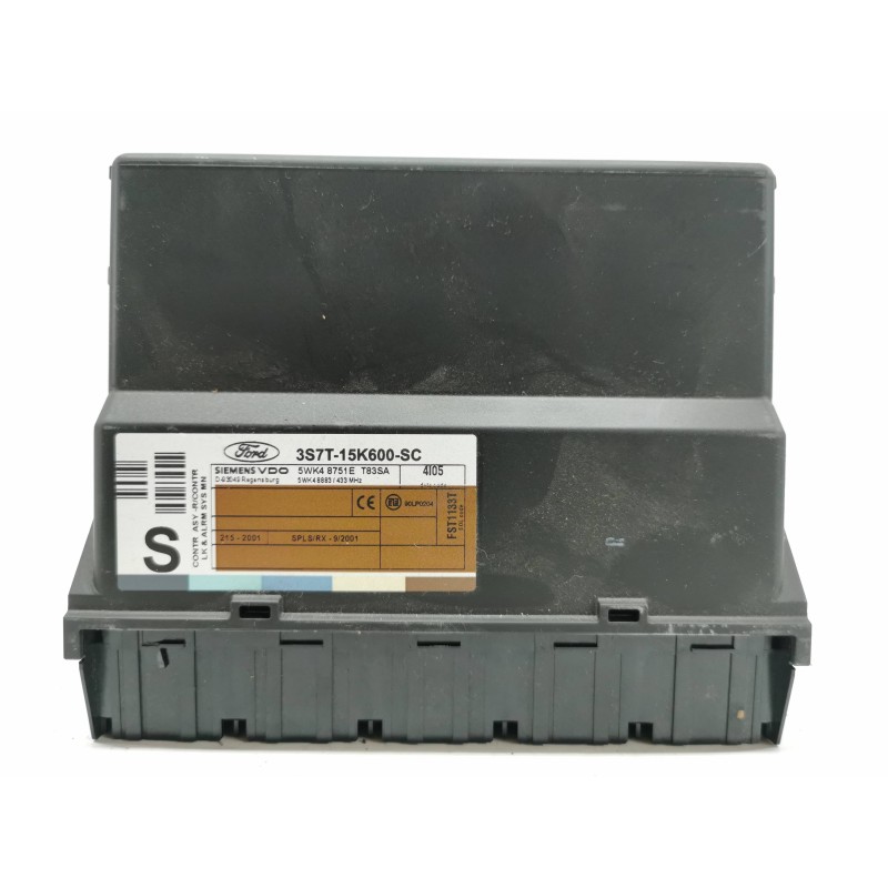Recambio de centralita confort para ford mondeo berlina (ge) ambiente referencia OEM IAM 3S7T15K600SC 5WK48751E Recambio de centralita confort para ford mondeo berlina (ge) ambiente referencia OEM IAM 3S7T15K600SC 5WK48751E
