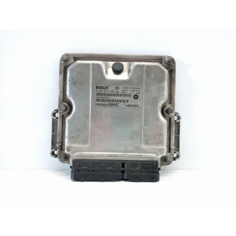 Recambio de centralita motor uce para chrysler voyager (rg) 2.8 crd se (d) referencia OEM IAM 0281012999 1039S16545 P05094800AC Recambio de centralita motor uce para chrysler voyager (rg) 2.8 crd se (d) referencia OEM IAM 0281012999 1039S16545 P05094800AC