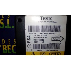 Recambio de centralita airbag para citroen c3 1.1 collection referencia OEM IAM 9660731680 402003 A8 