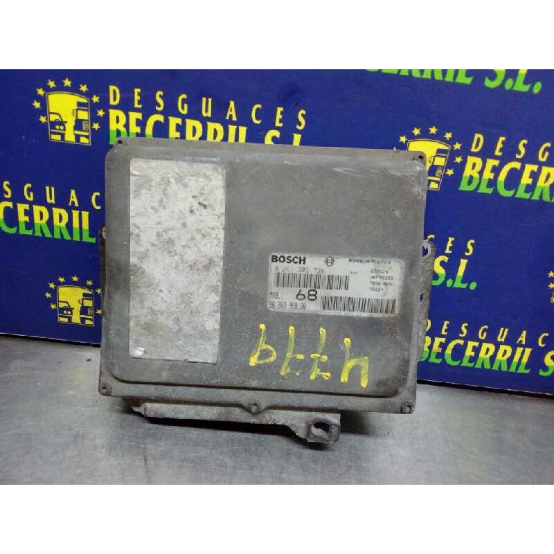 Recambio de centralita motor uce para peugeot 106 (s2) referencia OEM IAM 9620398980 970124 0261203736