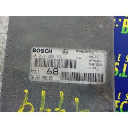 Recambio de centralita motor uce para peugeot 106 (s2) referencia OEM IAM 9620398980 970124 0261203736