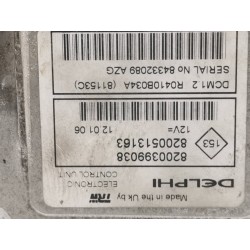 Recambio de centralita motor uce para renault clio iii authentique referencia OEM IAM 8200399038 8200513163 