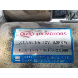 Recambio de motor arranque para kia rio ls berlina (5-ptas.) referencia OEM IAM   