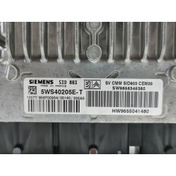 Recambio de centralita motor uce para peugeot 407 st confort referencia OEM IAM SW9658345380 HW9655041480 5WS40205ET