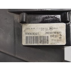 Recambio de faro derecho para nissan primera berlina (p11) básico referencia OEM IAM 260109F600 89003045 