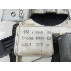 Recambio de elevalunas delantero derecho para opel vectra c berlina referencia OEM IAM GM9178986RH  