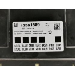 Recambio de modulo electronico para opel corsa e business referencia OEM IAM 13591589 F00HJ01170 