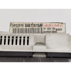 Recambio de cuadro instrumentos para chrysler pt cruiser (pt) 2.2 crd catwalk classic referencia OEM IAM 04671815AF  