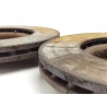 Recambio de disco freno delantero para opel corsa d selective referencia OEM IAM   