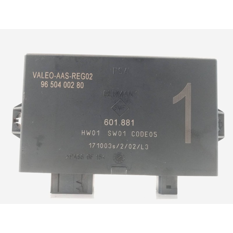 Recambio de modulo electronico para citroen c8 2.0 hdi sx referencia OEM IAM 9650400280 Recambio de modulo electronico para citroen c8 2.0 hdi sx referencia OEM IAM 9650400280