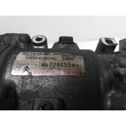 Recambio de compresor aire acondicionado para citroen xsara picasso 1.6 hdi 110 exclusive referencia OEM IAM 9672865580  
