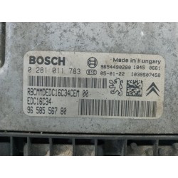 Recambio de centralita motor uce para peugeot 206 sw x-line referencia OEM IAM 9658556780 0281011783 