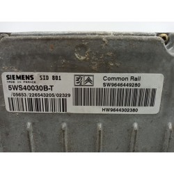Recambio de centralita motor uce para peugeot 307 (s1) xs referencia OEM IAM SW9646449280 HW9644302380 5WS40030BT