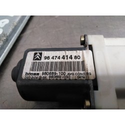 Recambio de elevalunas delantero izquierdo para citroen c4 berlina sx referencia OEM IAM 9647441480  