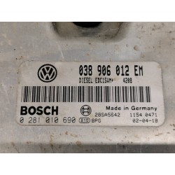 Recambio de centralita motor uce para seat ibiza (6l1) cool referencia OEM IAM 038906012EM 0281010690 