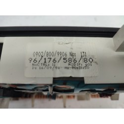 Recambio de cuadro instrumentos para citroen saxo 1.5 d x referencia OEM IAM 9617658680 09028009906 