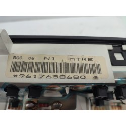 Recambio de cuadro instrumentos para citroen saxo 1.5 d x referencia OEM IAM 9617658680 09028009906 