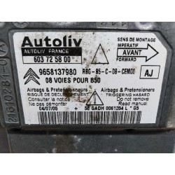 Recambio de centralita airbag para citroen c4 coupe lx referencia OEM IAM 9658137980 603725800 