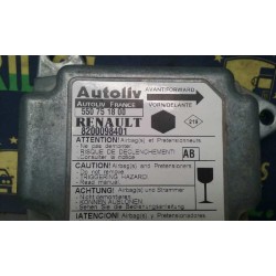 Recambio de centralita airbag para renault kangoo (f/kc0) rt referencia OEM IAM 8200098401 550751800 