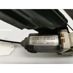 Recambio de elevalunas trasero izquierdo para bmw serie 5 berlina (e39) 525d referencia OEM IAM 8252429 67628360512 