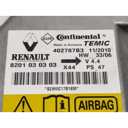 Recambio de centralita airbag para renault twingo authentique referencia OEM IAM 8201030303 402787B3 