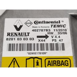 Recambio de centralita airbag para renault twingo authentique referencia OEM IAM 8201030303 402787B3 