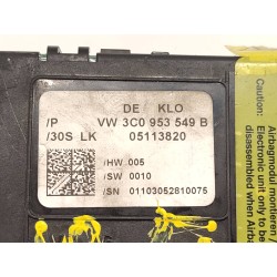 Recambio de centralita luces para volkswagen passat berlina (3c2) edition referencia OEM IAM 3C0953549B 05113820 