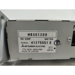 Recambio de pantalla multifuncion para mitsubishi space star (dg0) 1900 di-d referencia OEM IAM MR381289  