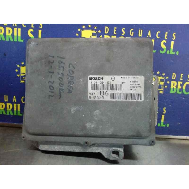 Recambio de centralita motor uce para peugeot 106 (s1) kid referencia OEM IAM 9624936180 0261204051 MA3086