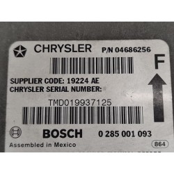 Recambio de centralita airbag para chrysler voyager (gs) 2.4 referencia OEM IAM 04686256 0285001093 