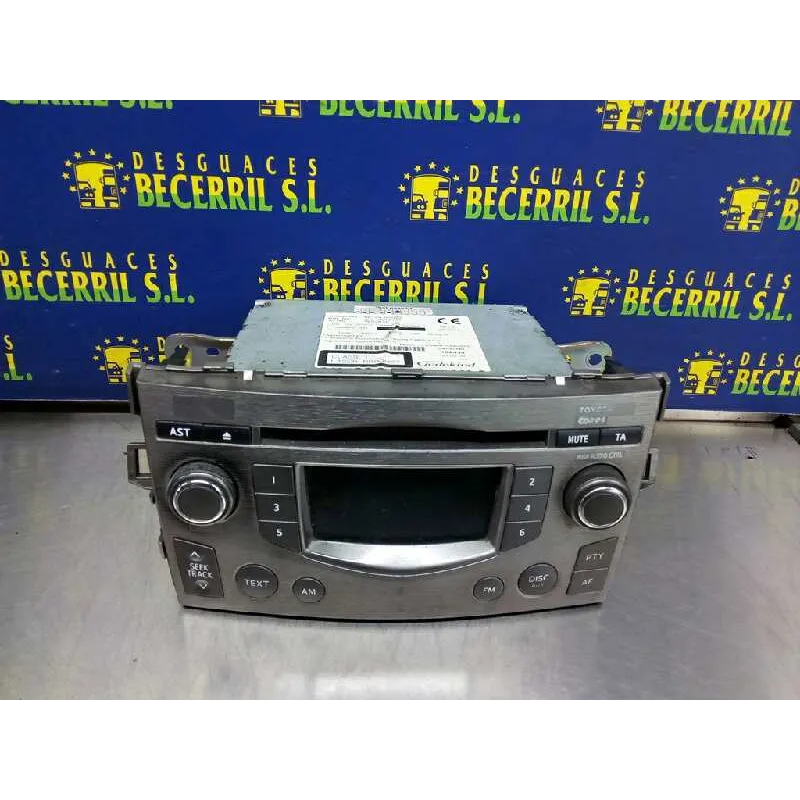 Recambio de sistema audio / radio cd para toyota verso active referencia OEM IAM 861200F050 CQJS7871G 