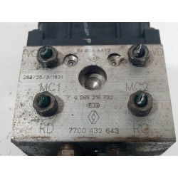 Recambio de abs para renault scenic (ja..) 1.9 dti authentique referencia OEM IAM 7700432643 0265216732 