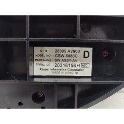 Recambio de mando calefaccion / aire acondicionado para nissan primera berlina (p12) acenta referencia OEM IAM 28395AV600  