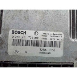 Recambio de centralita motor uce para renault espace iv (jk0) grand espace dynamique referencia OEM IAM 8200311550 8200384493 02