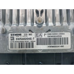Recambio de centralita motor uce para peugeot 407 st sport referencia OEM IAM SW9658345280 5WS403204ET HW9655041480