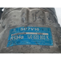Recambio de compresor aire acondicionado para volkswagen bora berlina (1j2) highline referencia OEM IAM 1K0820803K  