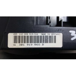 Recambio de cuadro instrumentos para volkswagen passat berlina (3b2) comfortline referencia OEM IAM 110008919016 3B1919860D 